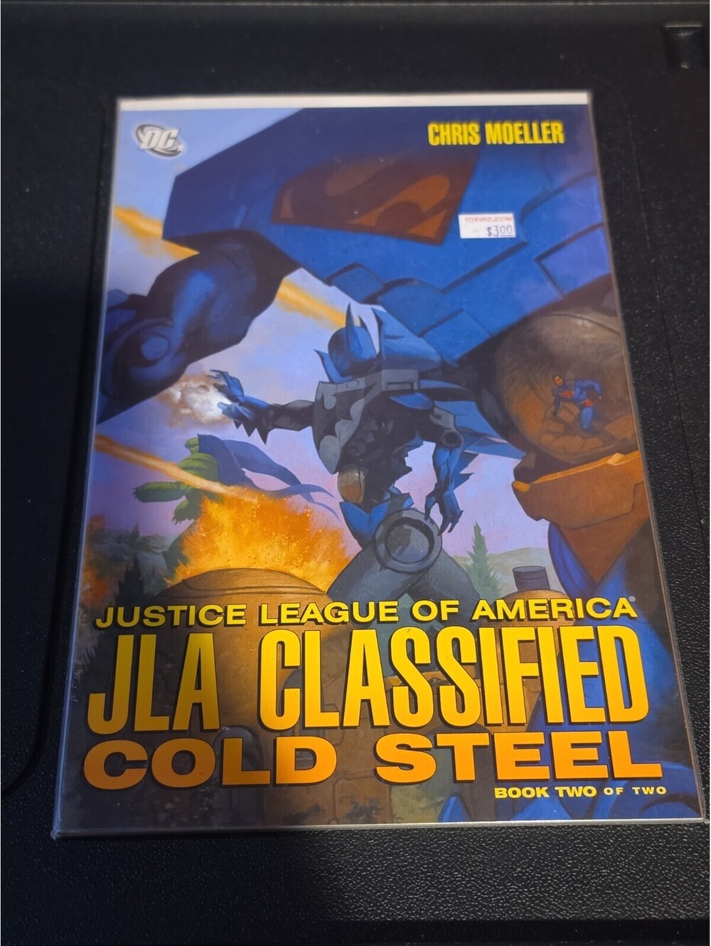 JLA CLASSIFIED COLD STEEL #2! NM!